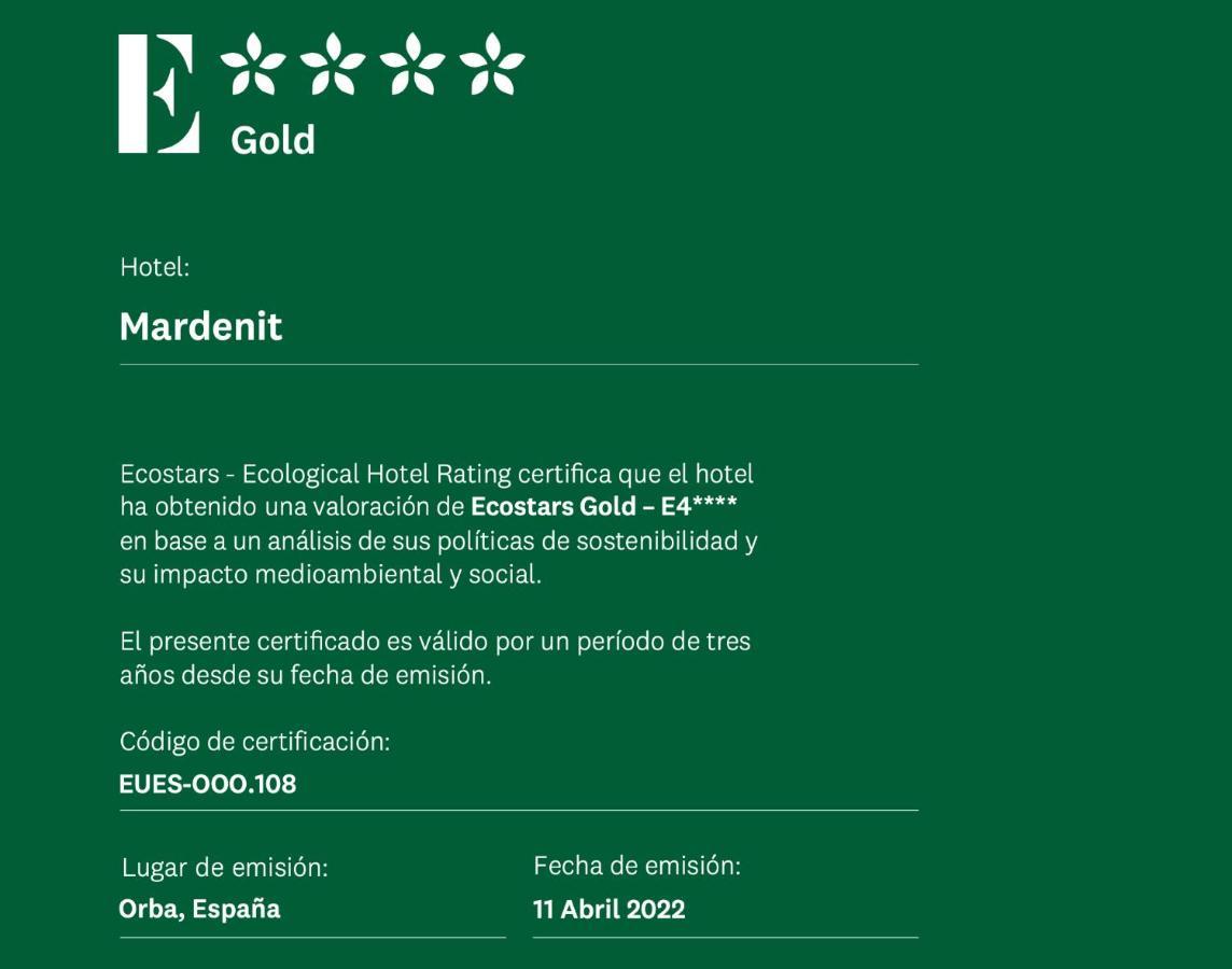 Mardenit Boutique (adults Only) Bed & Breakfast 3*